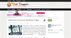 Desktop Screenshot of dewbloggers.com